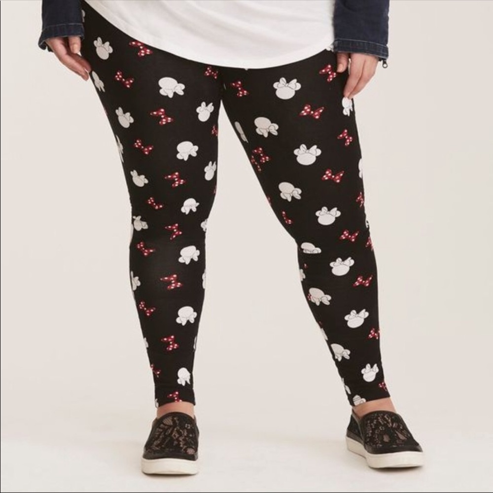 Torrid Disney minnie mouse leggings